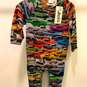Molo car onesie new with tags